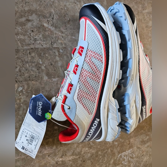 Madhappy X Salomon XT-6 FT cloud white/red trail running shoes men's size 11.5 l - Picture 8 of 14